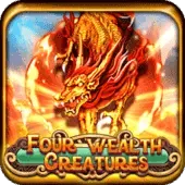 Cuatro criaturas ricas game icon